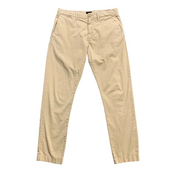 J Crew Pants Mens 29 Slim Fit Lightweight Garment-Dyed Stretch Cotton Chino - Picture 1 of 13
